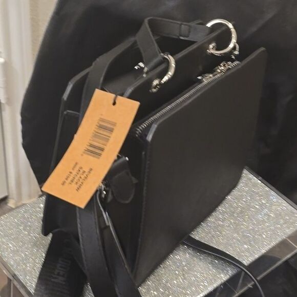 Steve Madden BEvelyn Rhinestone Skull Crossbody Bag - Picture 9 of 11